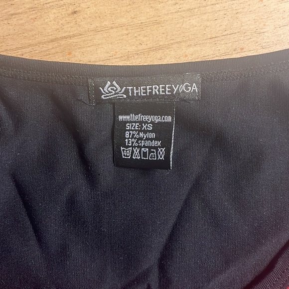 LAST CALL Maroon and Black Workout Top - Picture 2 of 7